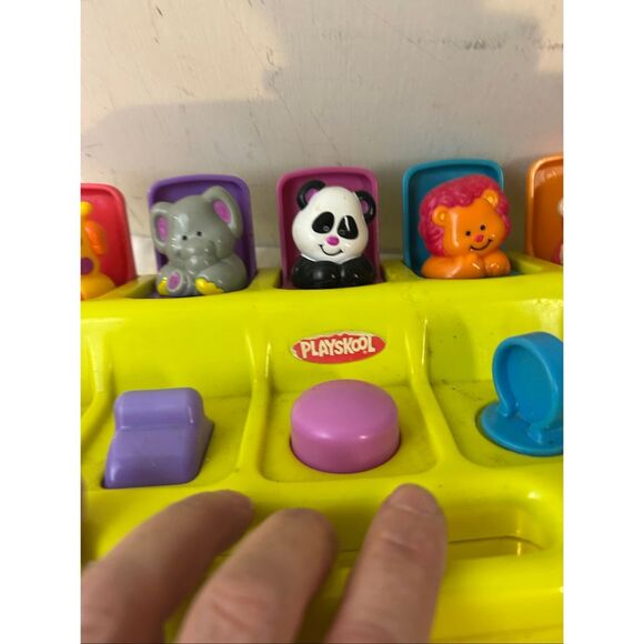 Playskool Learning Activity Shapes Numbers 1995 Animals Vintage - Picture 4 of 7